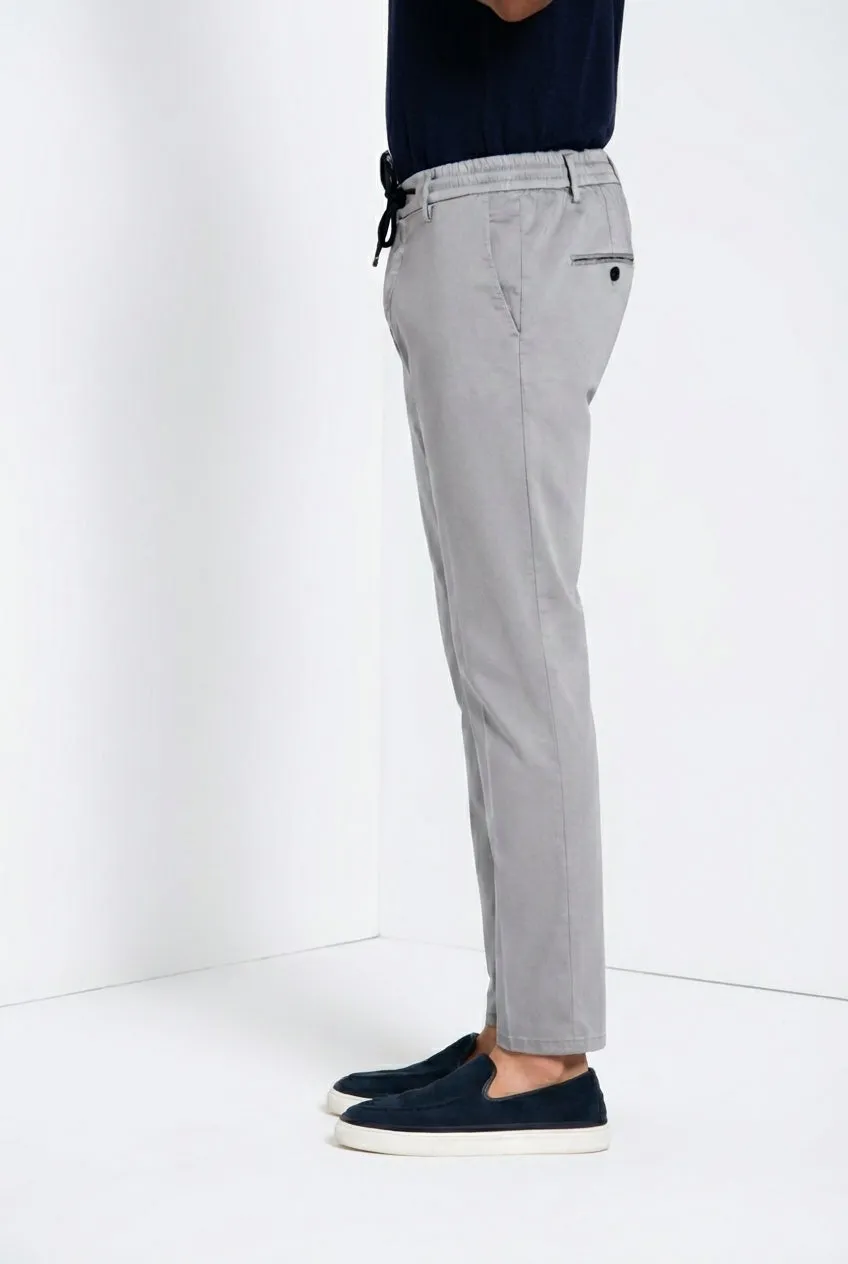 Mason's Milano Jogger chinobukser grå extra slim