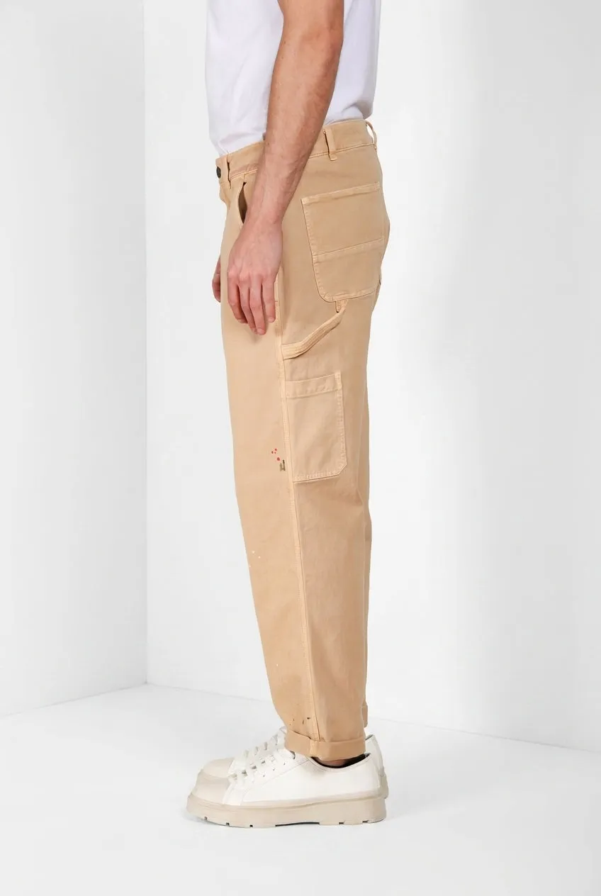 Mason's Dallas M74 cargobukser kaki relaxed fit