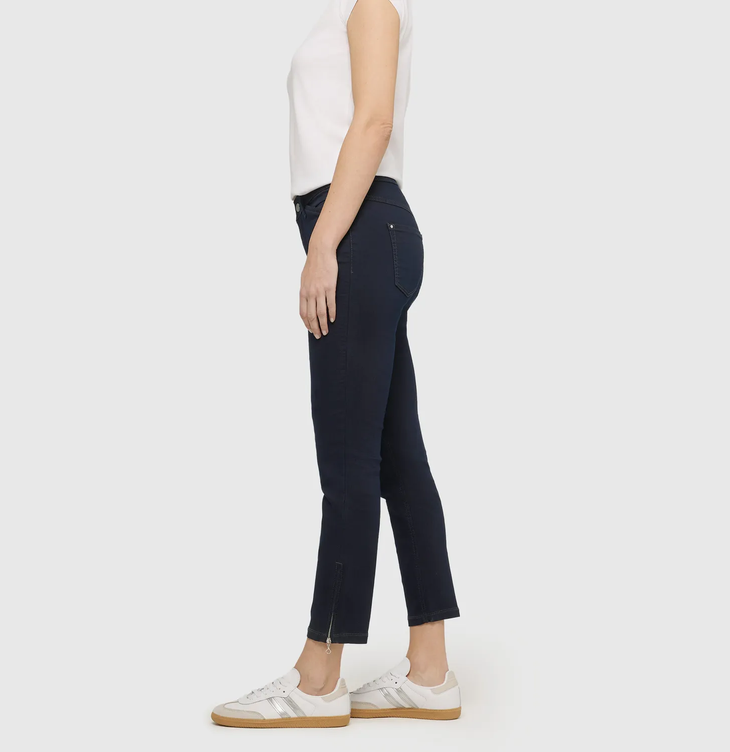 MAC Dream Chic jeans mørkeblå slim fit