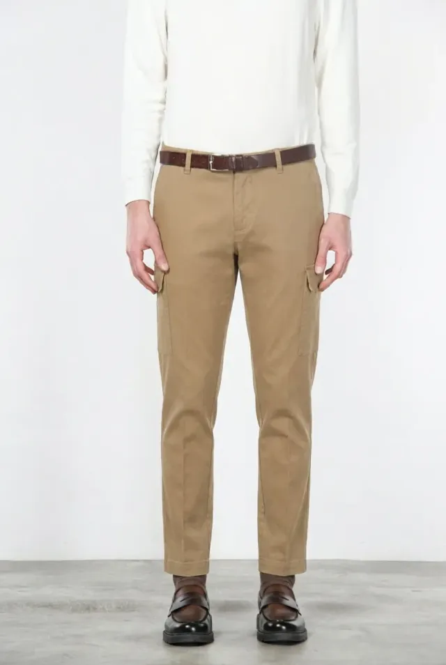 Mason's Chile cargobukser mørk beige modal regular