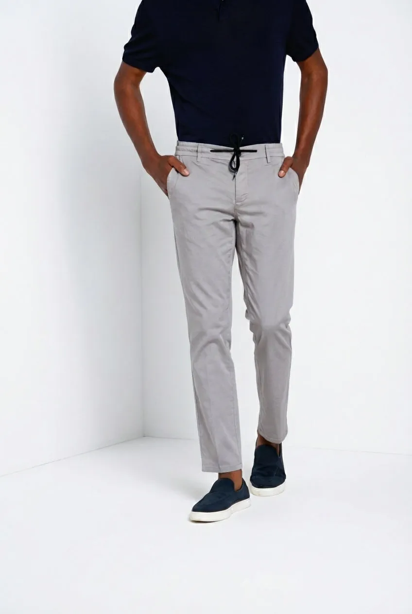 Mason's Milano Jogger chinobukser grå extra slim