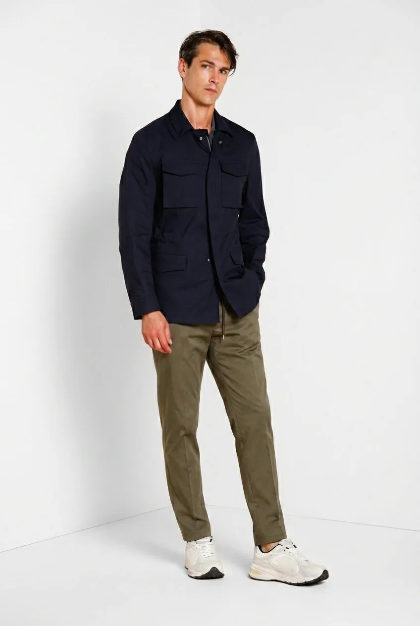Mason's Milano Jogger chinos grøn extra slim