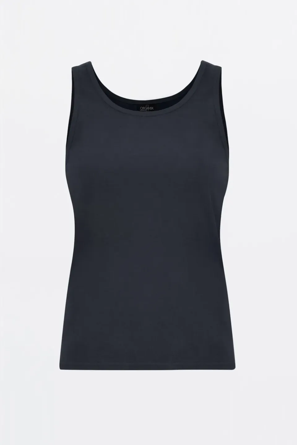 Organsk The Organic Tank Top tanktop sort økologisk bomuld