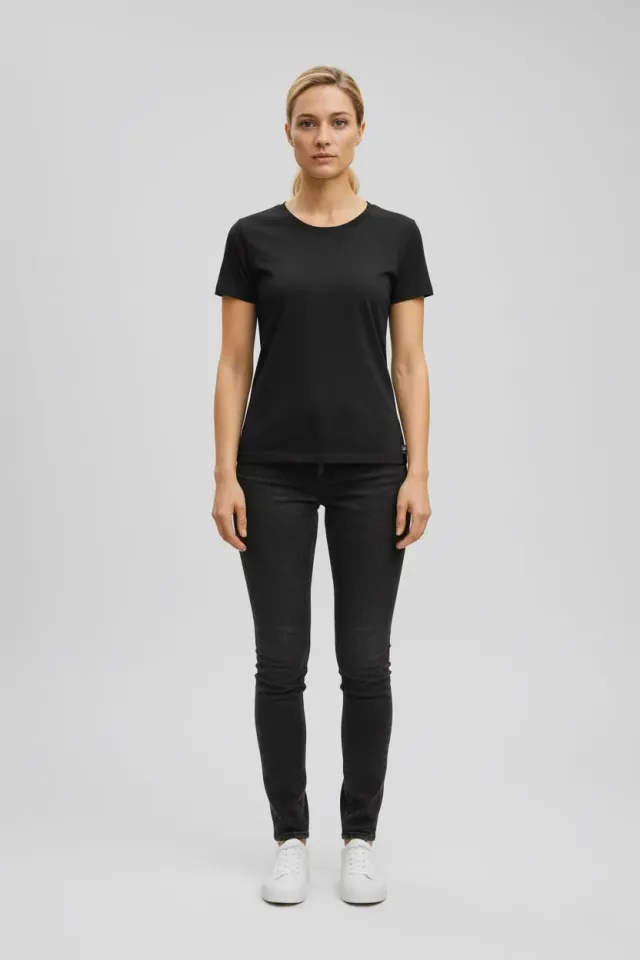 Organsk Classic Organic t-shirt sort bomuld