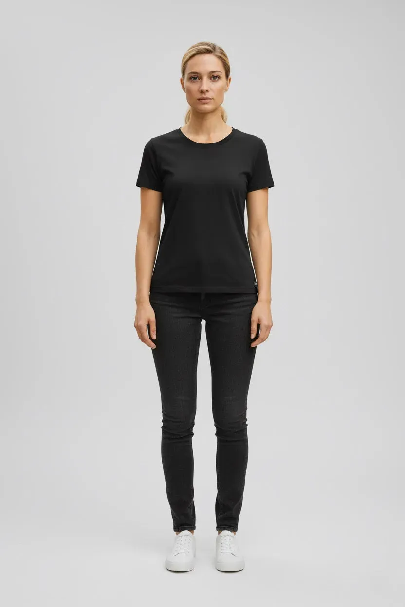 Organsk Classic Organic t-shirt sort bomuld
