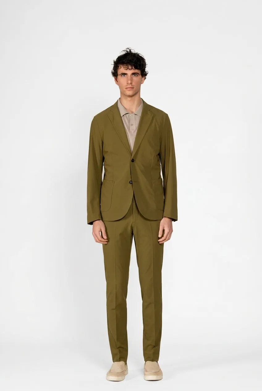 Mason's Da Vinci Tech Dynamic blazer grøn jersey