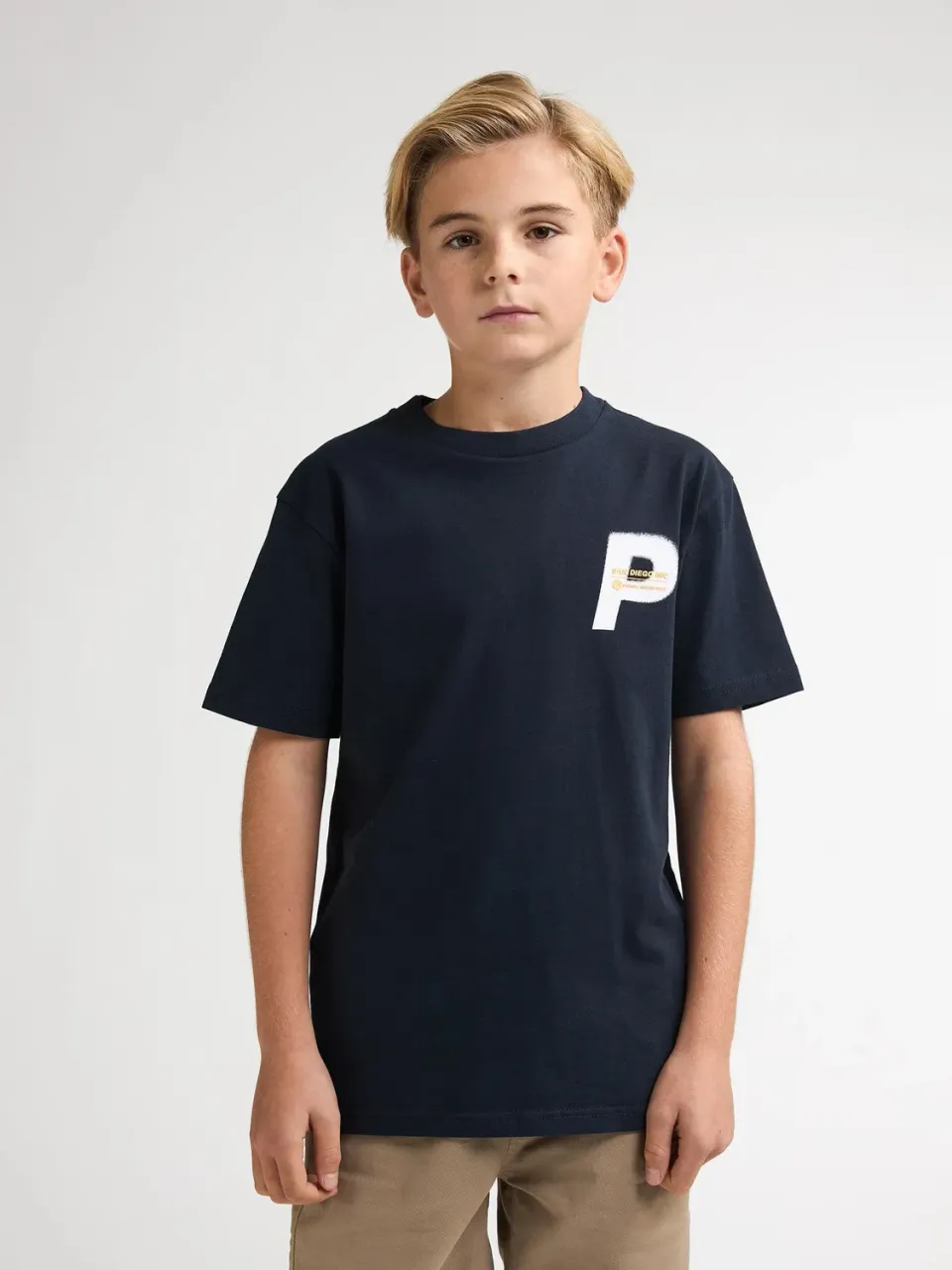 Petrol Industries Bandolera T-shirt drenge navy