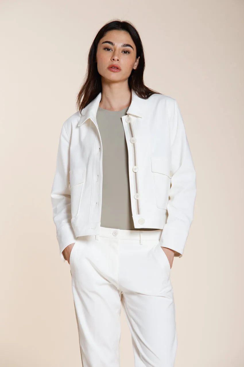 Mason's Odette blazer hvid jersey dame