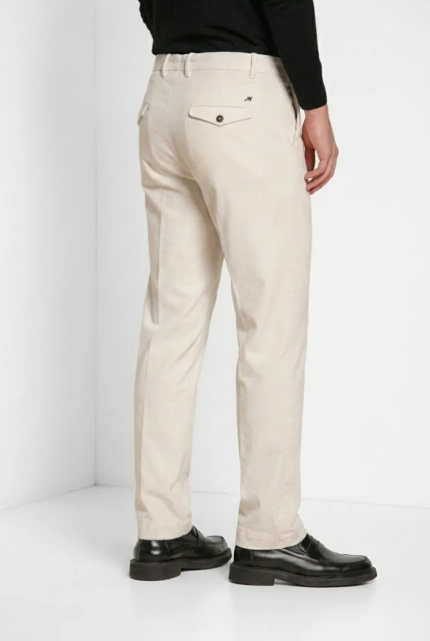 Mason's Chinos chino bukser hvide relaxed fit bomuld