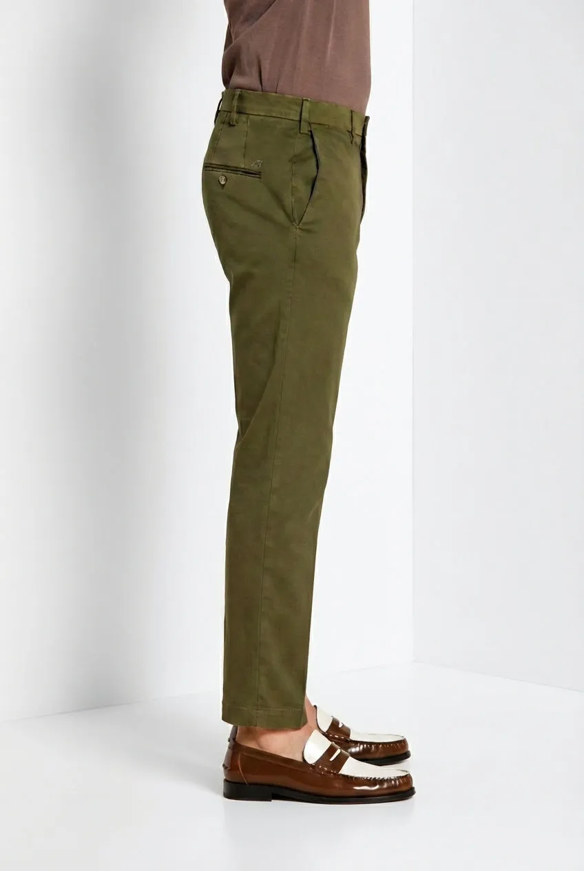 Mason's New York chino bukser skovgrøn regular