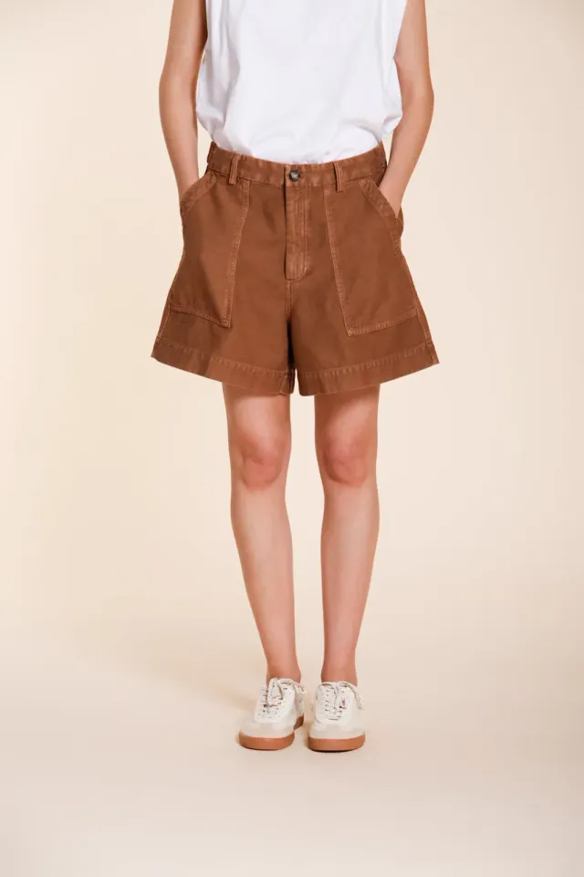 Mason's Dallas cargo bermudashorts lysebrun relaxed fit