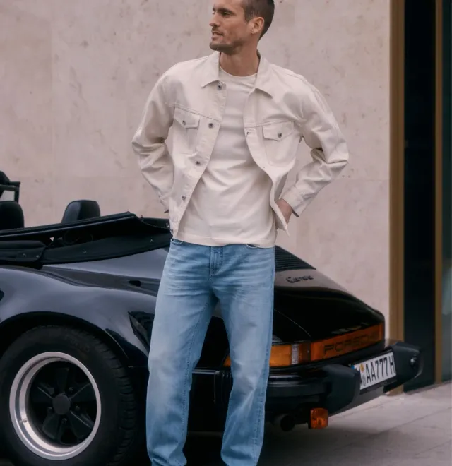MAC Rick 0431-00-1982L jeans mellemblå comfort