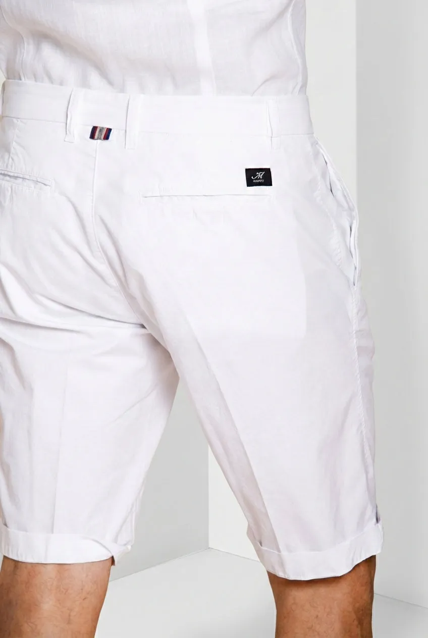 Mason's London chino shorts regular hvid