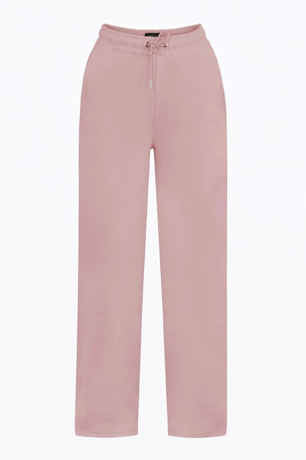 Organsk Straight-Leg sweatpants pink økologisk bomuld