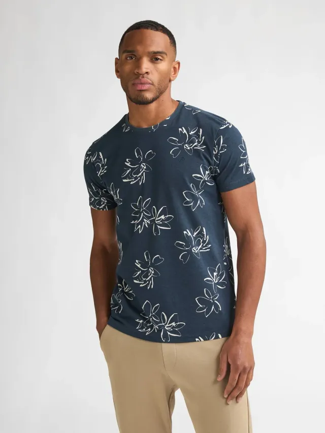 Petrol Industries Grafito T-shirt all-over print bomuld