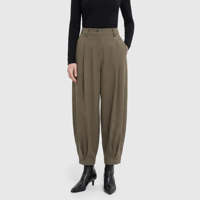 MAC Balloon 2253-00-0231 bukser grøn wide fit