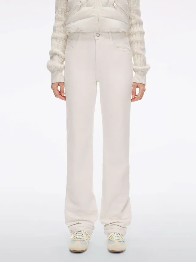 Miss Sixty straight jeans blå varm børstet