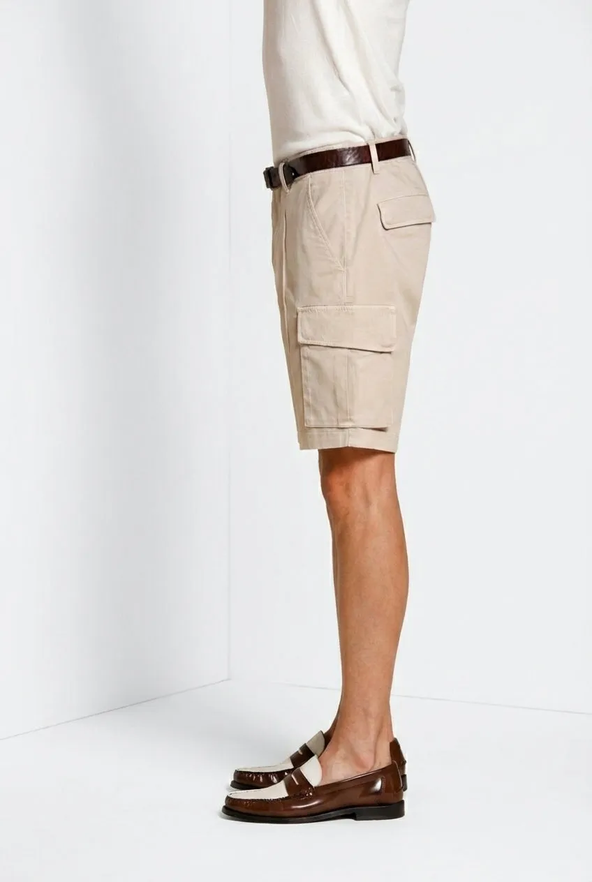 Mason's Chile bermudashorts lysebeige cargo slim