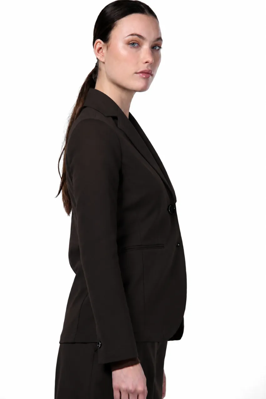 Mason's Helena blazer sort teknisk jersey