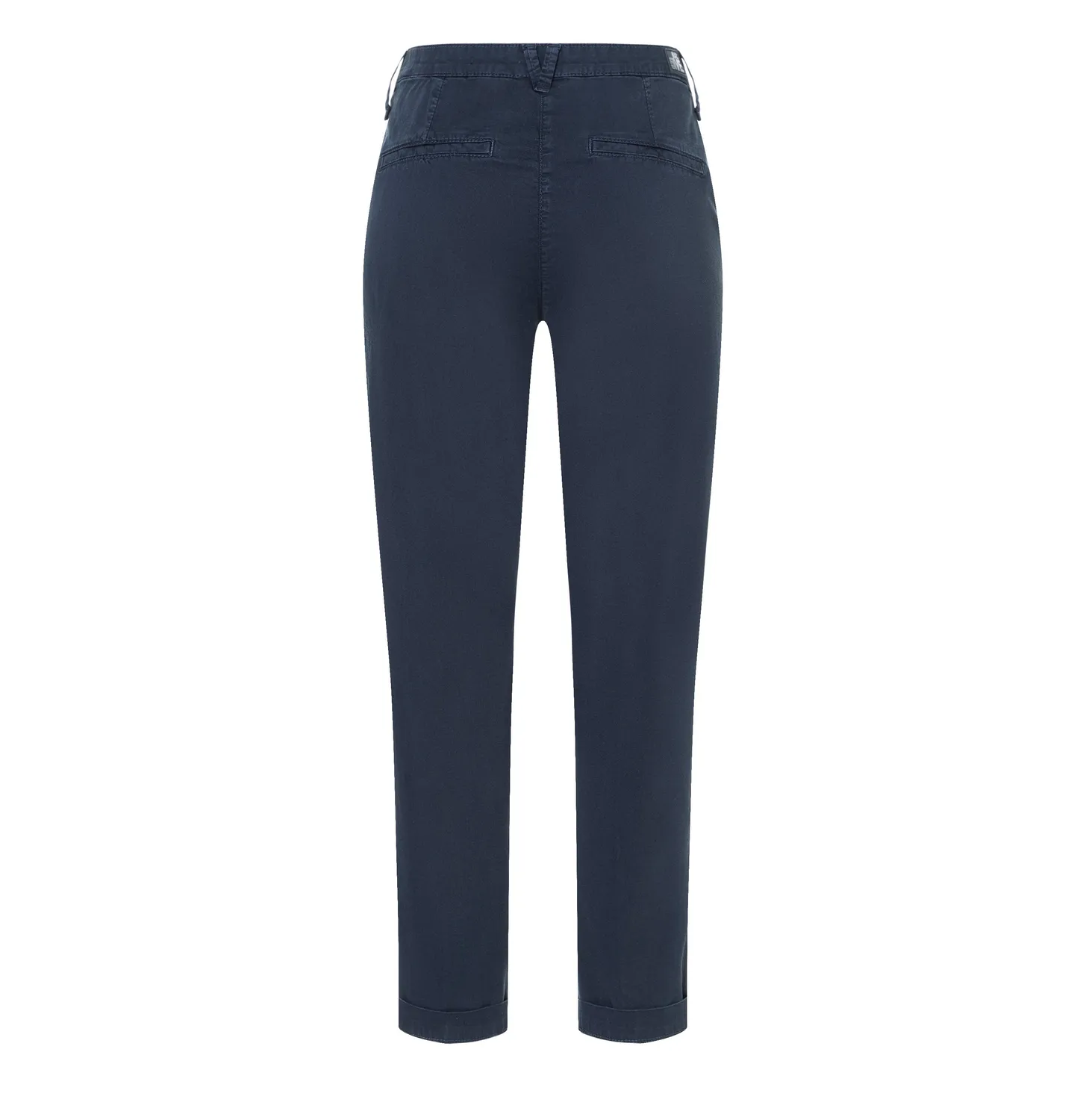 MAC Chino Turn Up 3075-00-0434L chino mørkeblå Slim Fit
