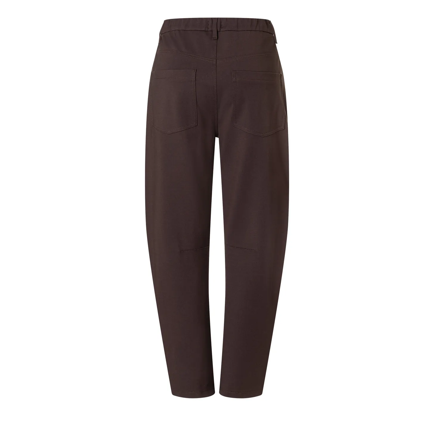 MAC Baggy Smart jerseybukser brun loose fit