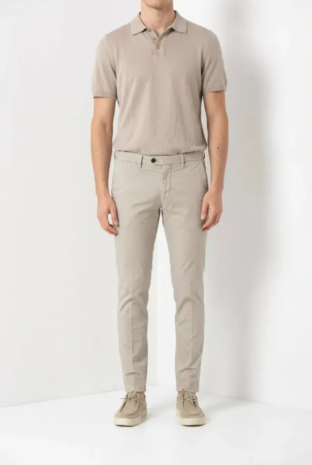 Mason's Torino chinobukser sand slim fit